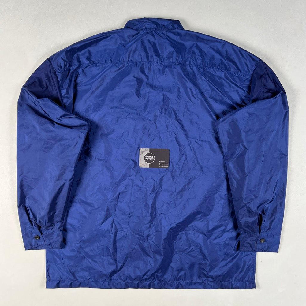 Prada Re-Nylon Monochrome Zip Overshirt Blue – Garmz Factory