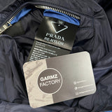 Prada - Re-Nylon Reversible Hooded Jacket Navy/Blue