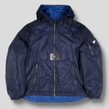 Prada - Re-Nylon Reversible Hooded Jacket Navy/Blue