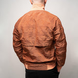 Stone Island - Shadow Project Striped Nylon Metal Jacket Orange