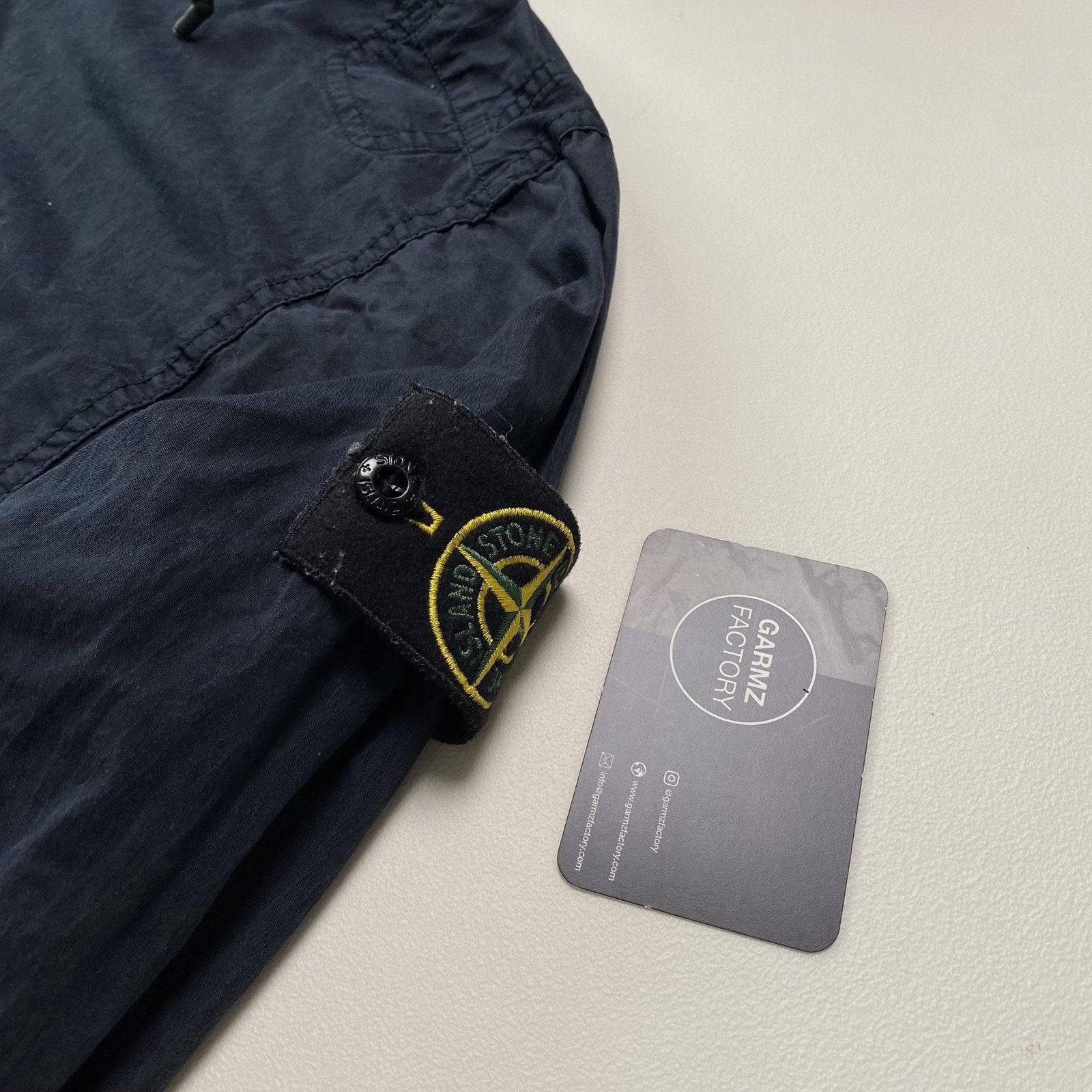 Stone Island 1/2 Zip Popover Smock Navy – Garmz Factory Stone Island 1/2 Zip Popover Smock Navy – Garmz Factory