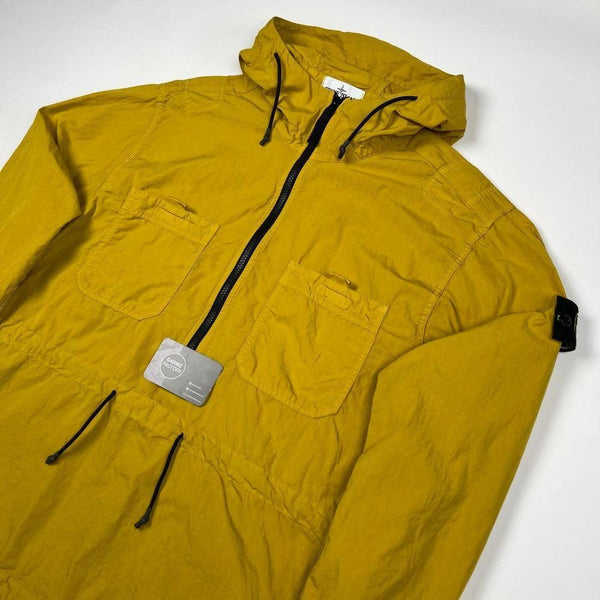 Stone Island - 1/2 Zip Popover Smock Yellow