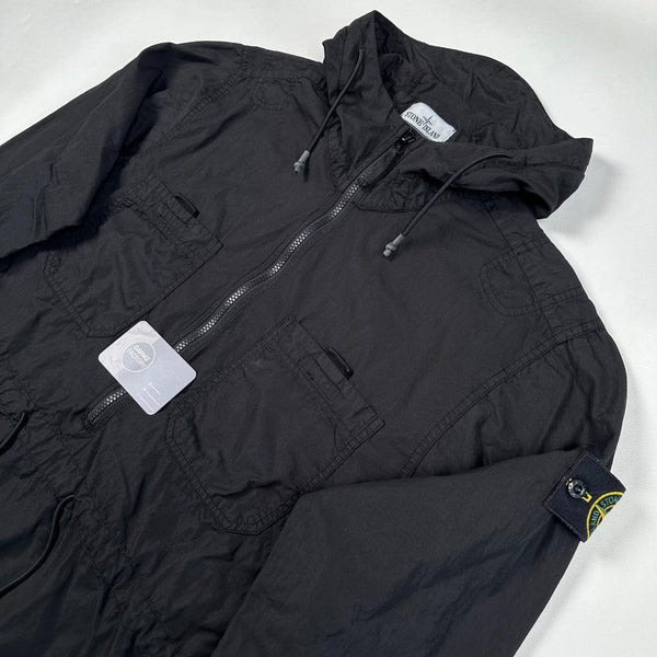 Stone Island - 1/2 Zip Smock Pullover Liam G Black