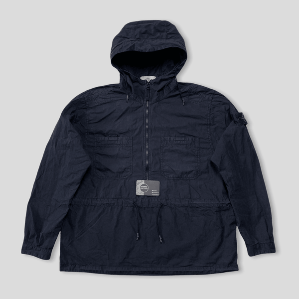 Stone Island - 1/2 Zip Smock Pullover Liam G Blue