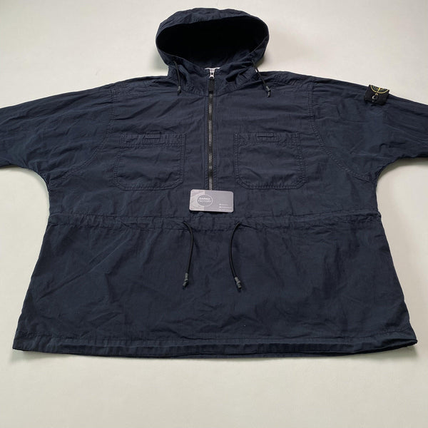 Stone Island - 1/2 Zip Smock Pullover Liam G Blue