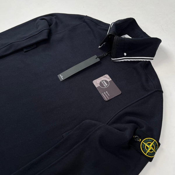 Stone Island - 1/2 Zip Sweatshirt Navy