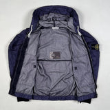 Stone Island - 2008 Superlight Resin Nylon Hooded Jacket Navy