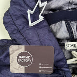 Stone Island - 2008 Superlight Resin Nylon Hooded Jacket Navy
