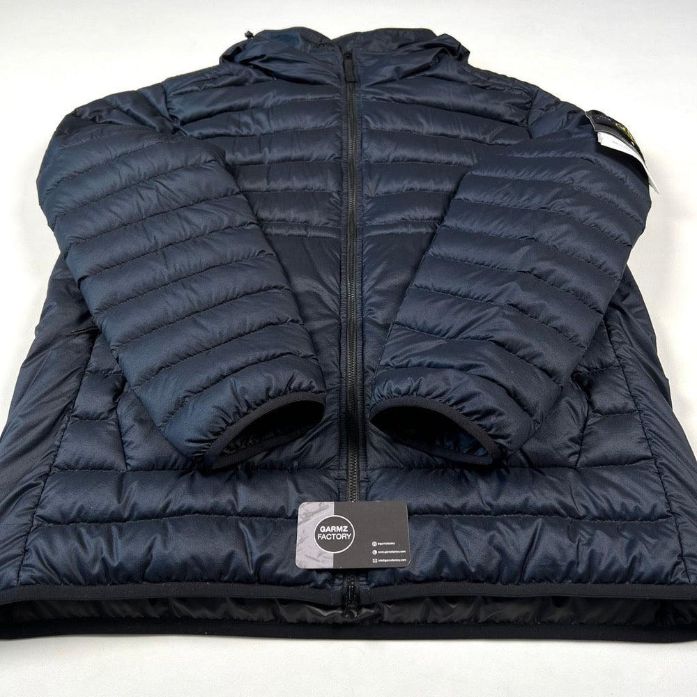 Stone Island Bio-Based Ripstop Down jacket blue – Garmz Factory
