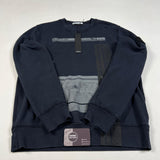 Stone Island - Block Logo Sweatshirt Navy