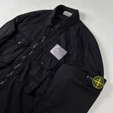 Stone Island - Brushed Cotton Overshirt Black