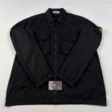 Stone Island - Brushed Cotton Overshirt Black