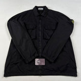 Stone Island - Brushed Cotton Overshirt Black