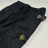 Stone Island - Brushed Twill Cargo Pant Type RE-T Black