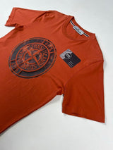 Stone Island - Camo Print T-Shirt Orange