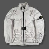 Stone Island - Canvas Placcato Pocket Jacket White