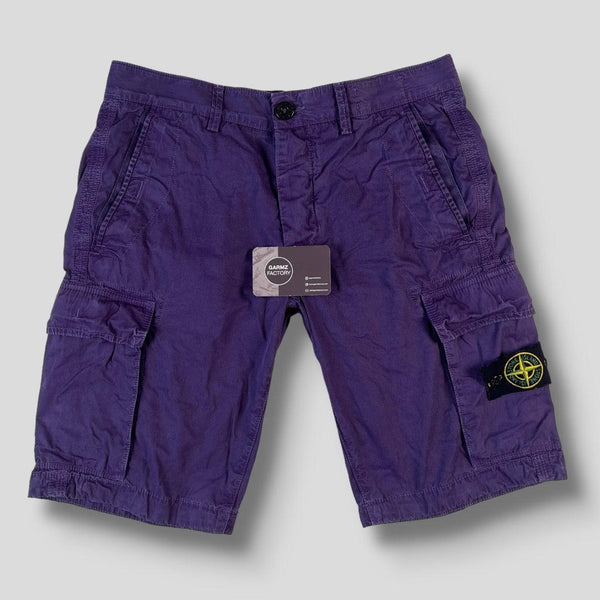Stone Island - Cargo Shorts Type SL Purple