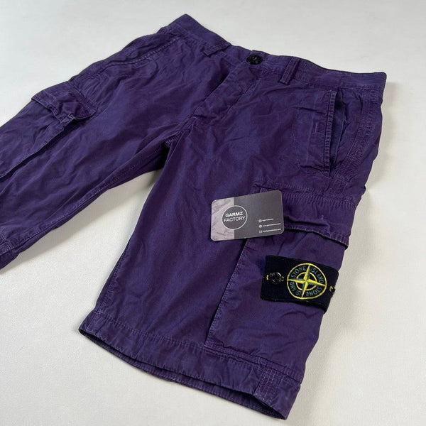 Stone Island - Cargo Shorts Type SL Purple