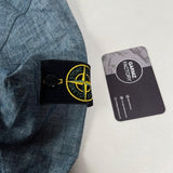 Stone Island - Chambray Denim Button Shirt Blue