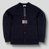 Stone Island - Chunky Button Cardigan Navy