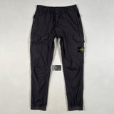 Stone Island - Compass Patch Cargo Trousers Charcoal