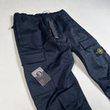 Stone Island - Compass Patch Cargo Trousers Navy