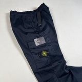 Stone Island - Compass Patch Cargo Trousers Navy
