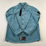 Stone Island - Corduroy Overshirt Blue