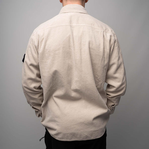 Stone Island - Corduroy Overshirt Cream/Beige