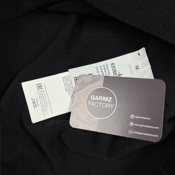 Stone Island - Crewneck Knit Jumper Black