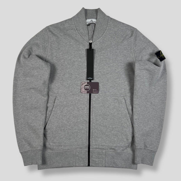 Stone Island - Crewneck Zip Sweatshirt Grey