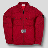 Stone Island - Crinkle Reps NY Lined Overshirt Red