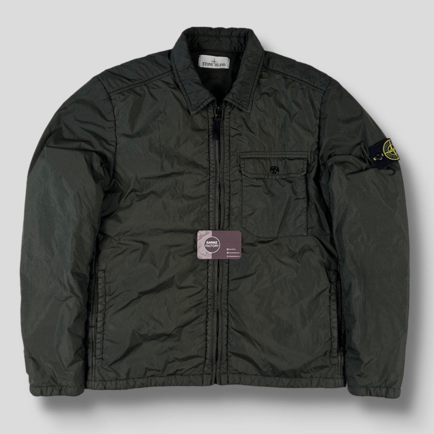 Stone island crinkle reps overshirt 2025