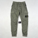 Stone Island - Cuffed Cargo Trousers Type RE-T Sage