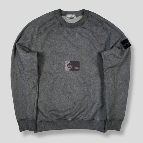 Stone Island - Dust Colour Finish Sweatshirt Grey