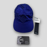 Stone Island - Econyl Nylon Metal Logo Cap Blue