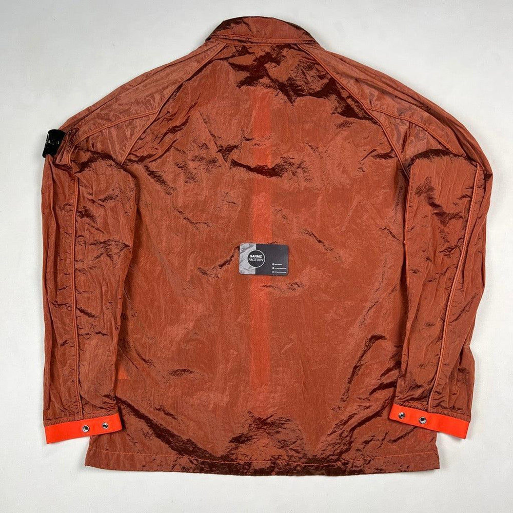 Stone Island Econyl Nylon Metal Overshirt Orange – Garmz Factory