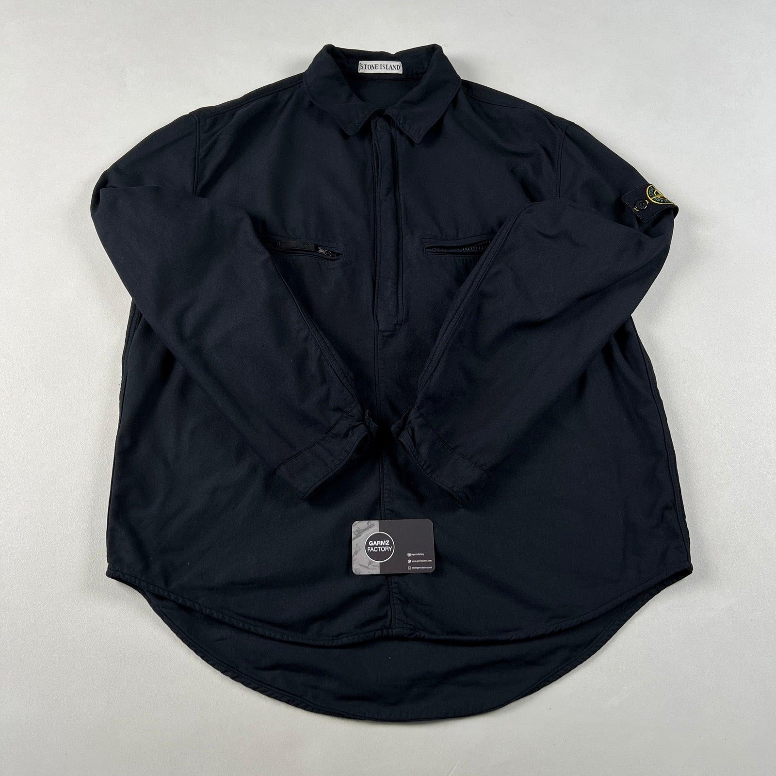 ジャケット・アウター Ripstop Garment Dyed Overshirt stone-island-garment-dyed-12-