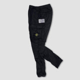 Stone Island - Garment Dyed Cargos Type RE-T Black