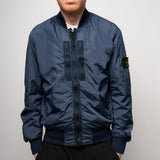 Stone Island - Garment Dyed Crinkle Reps NY Bomber Jacket Navy