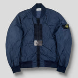 Stone Island - Garment Dyed Crinkle Reps NY Bomber Jacket Navy