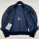 Stone Island - Garment Dyed Crinkle Reps NY Bomber Jacket Navy