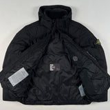 Stone Island - Garment Dyed Crinkle Reps NY Down Jacket Black