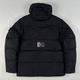 Stone Island - Garment Dyed Crinkle Reps NY Down Jacket Black