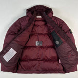 Stone Island - Garment Dyed Crinkle Reps NY Down Jacket Burgundy