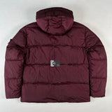 Stone Island - Garment Dyed Crinkle Reps NY Down Jacket Burgundy