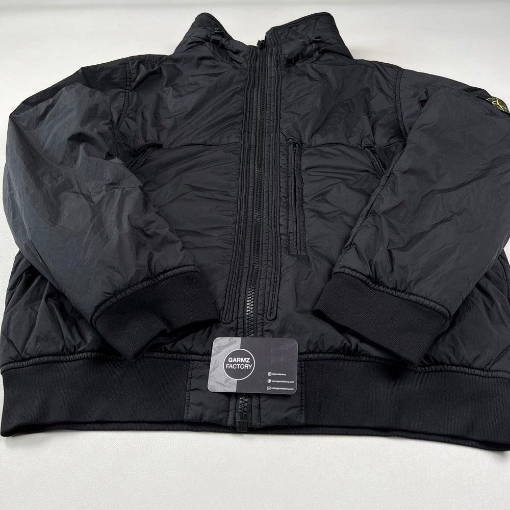 Stone Island Garment Dyed Crinkle Reps NY Jacket Black – Garmz Factory