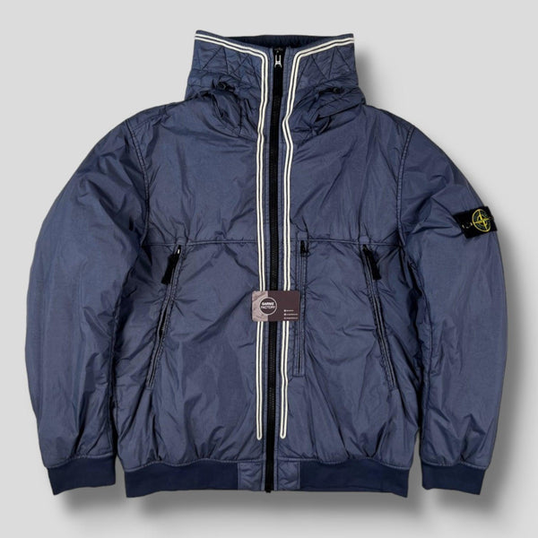 Stone Island - Garment Dyed Crinkle Reps NY Jacket Blue