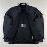 Stone Island - Garment Dyed Crinkle Reps NY Overshirt Black