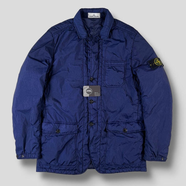 Stone Island - Garment Dyed Crinkle Reps NY Padded Jacket Blue